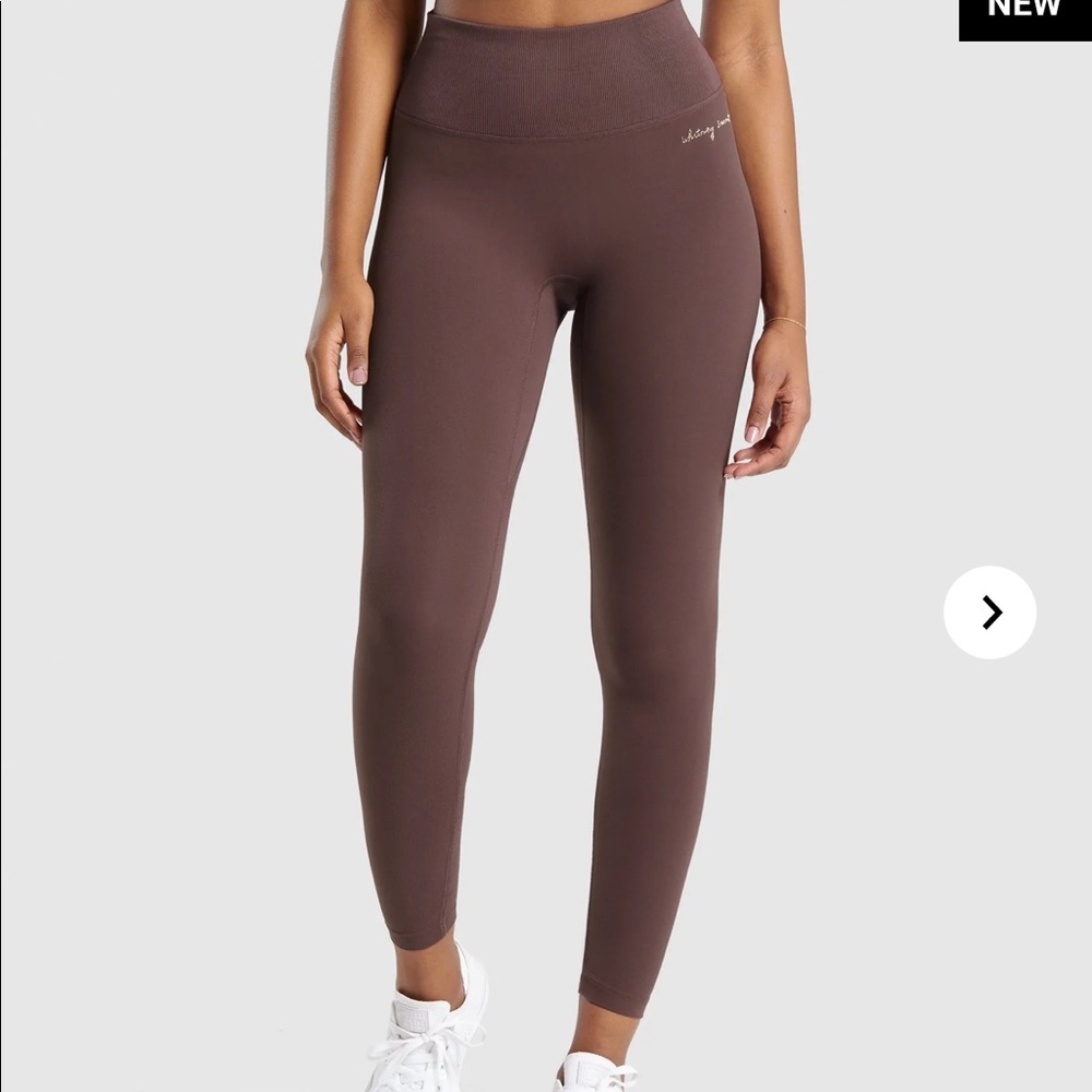 Whitney Simmons Rib Waist Leggings NWT